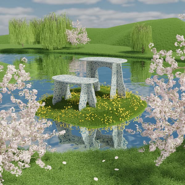render of furniture