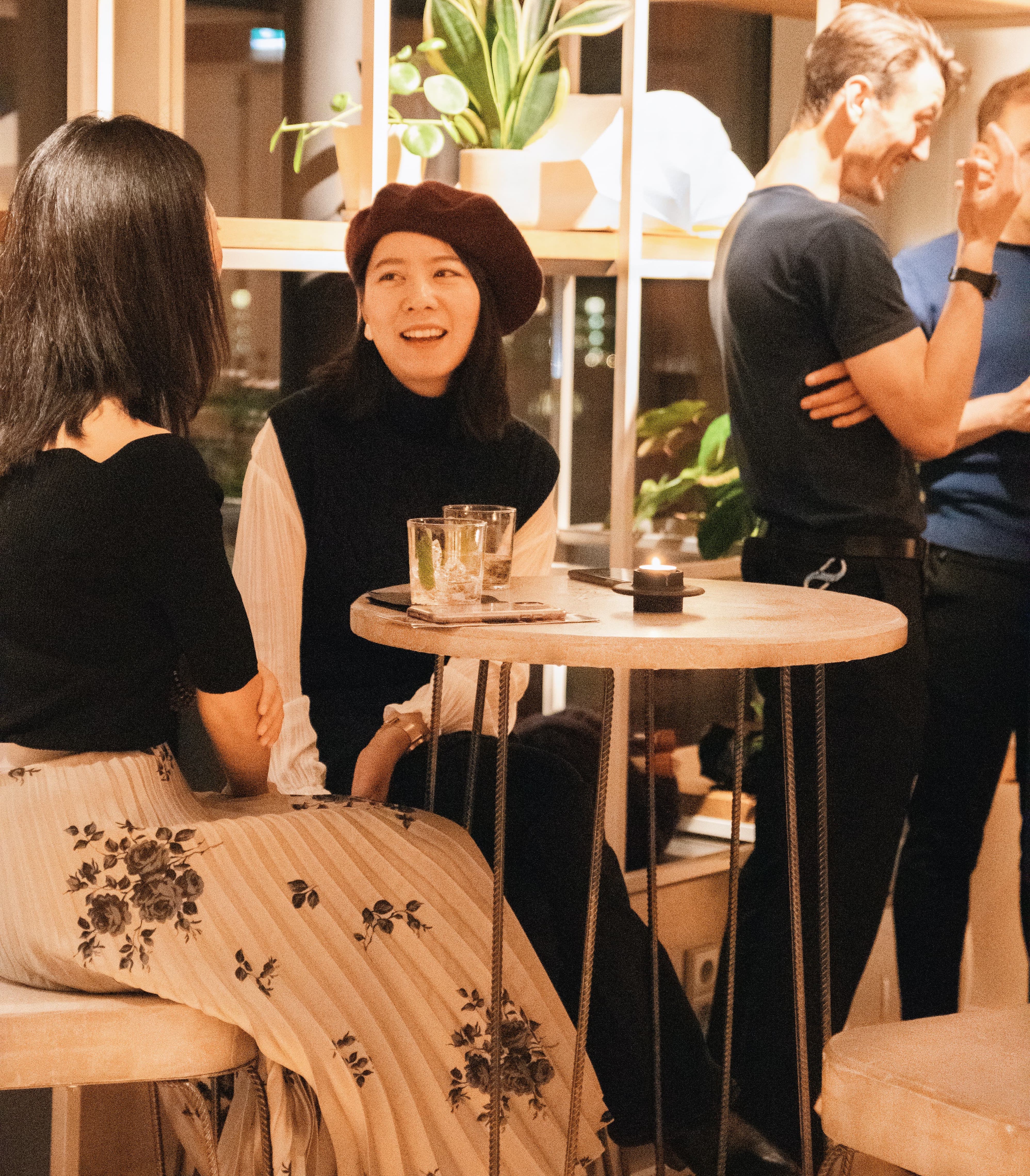 photo from an event with people on it