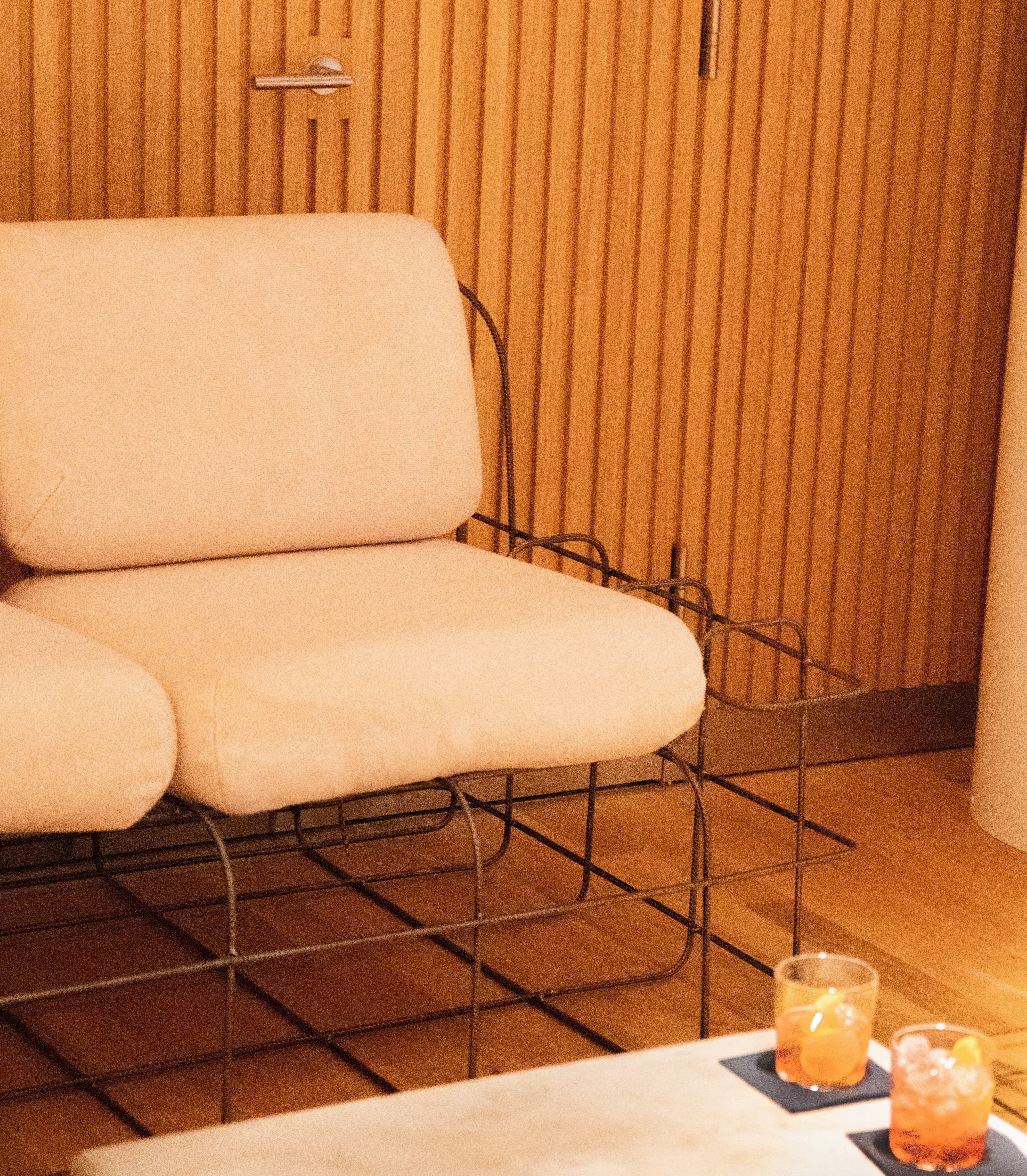 photo from an event with furniture on it